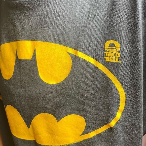Vintage batman 1989 tacobell T-shirt. No flaws! Mens size XL. - Picture 6 of 7